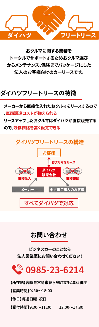 法人のお客様向けサービスのご紹介