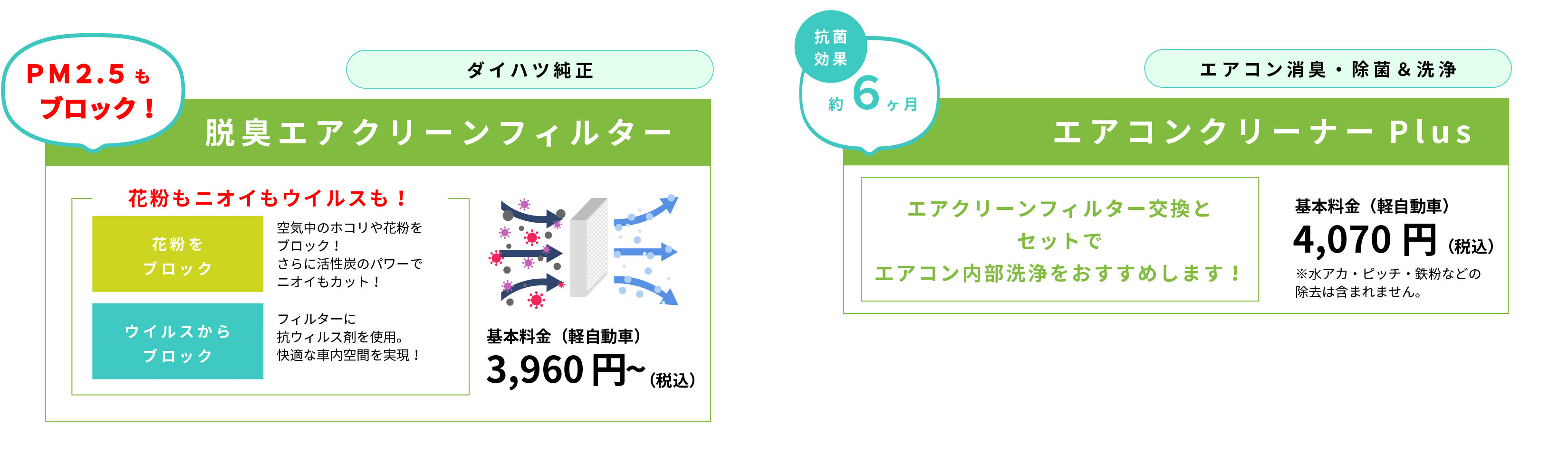 クリーンインテリアパック