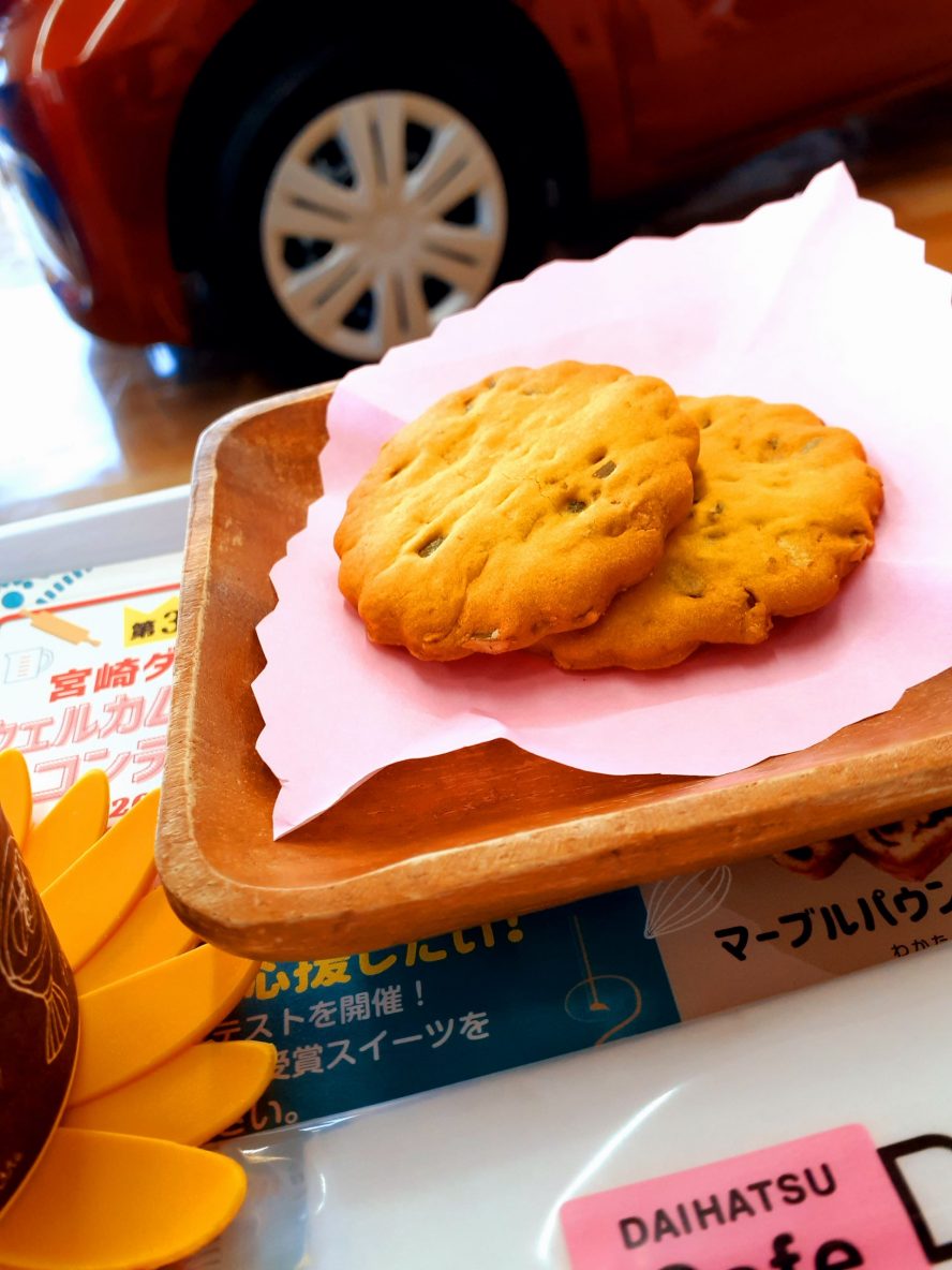 12月ご提供スイーツ第一弾★かぼちゃクッキー★